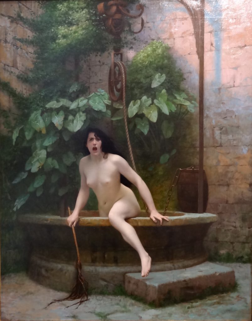 Jean Leon Gerome / Kuyudan Çıkan Gerçek (Truth Coming Out of Her Well) - 1896